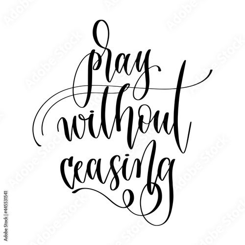 pray without ceasing
