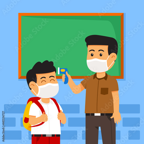 Teacher Check Student Body Thermal