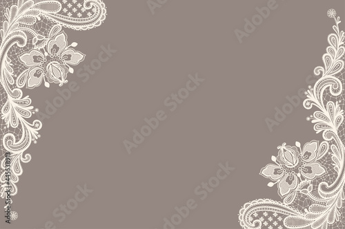 Ornamental lace background