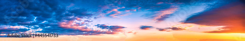 Beautiful cloudscape and dramatic sunset © nuttawutnuy