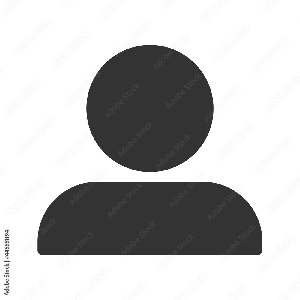 User flat vector icon User flat vector icon