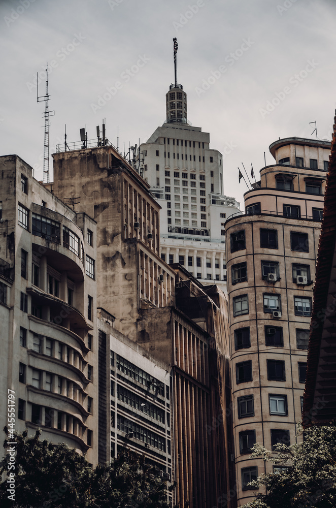 Fototapeta premium city buildings