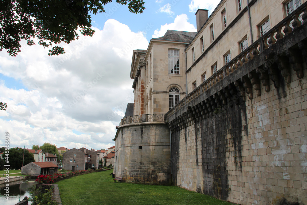 stanislas' castle in commercy (france) 