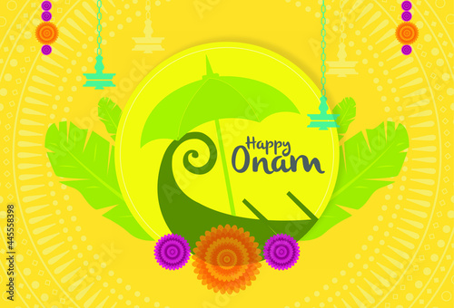 Onam festival background photo