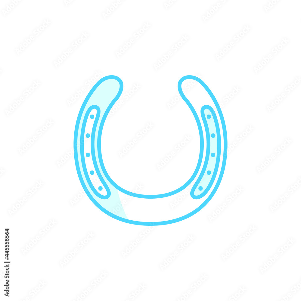 Illustration Vector Graphic of horseshoe icon