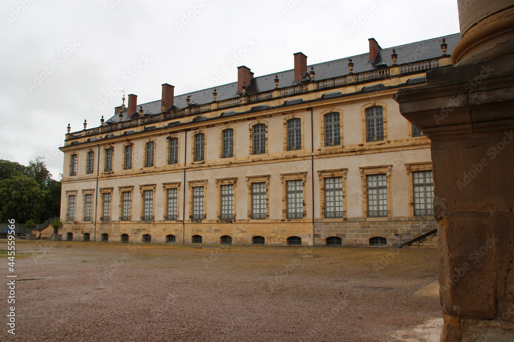 stanislas' castle in lunéville (france) 