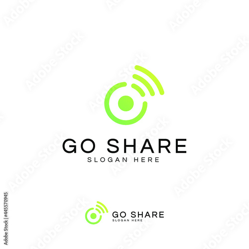 go share logo design lorem ipsum business logo