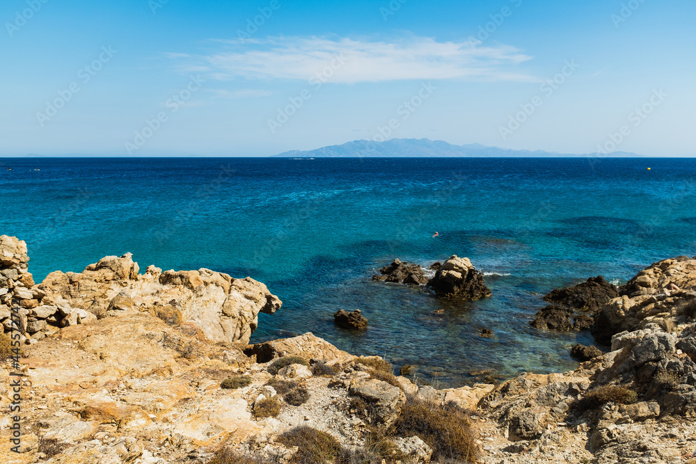 Nudist Gay Elia Beach in Mykonos, Greece