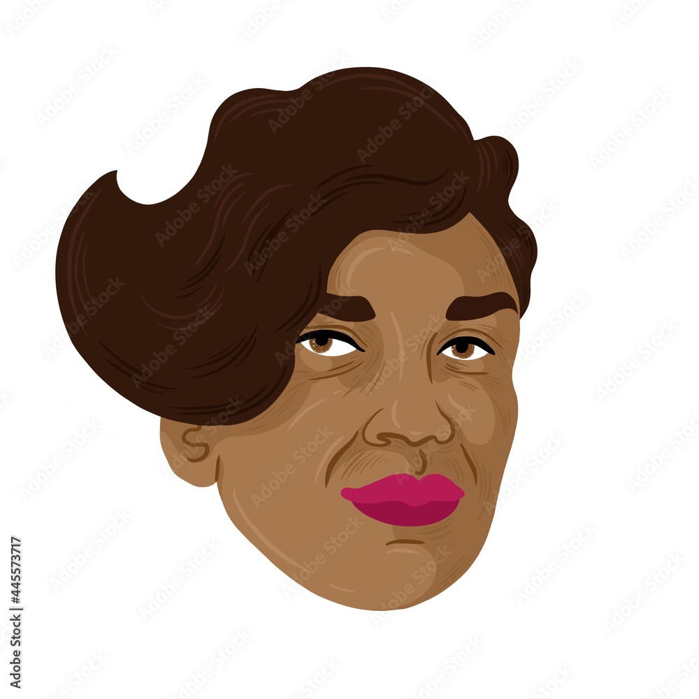 Nonbinary Person with brown skin and brown hair. They are wearing purple lipstick. Nonbinary Person with brown skin and brown hair. They are wearing purple lipstick.