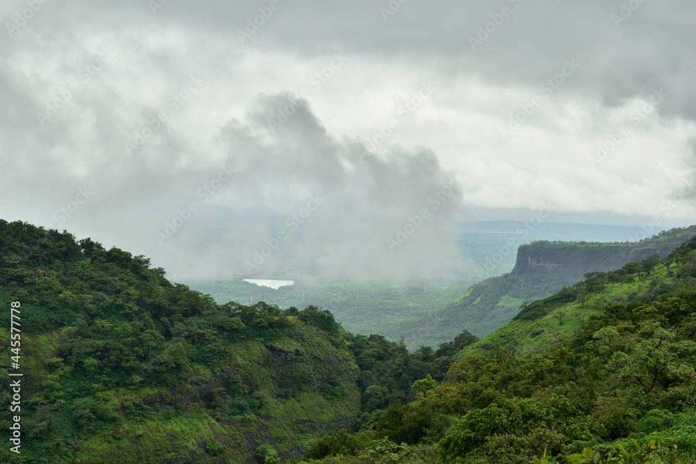 Green valley Sahyadri Range India