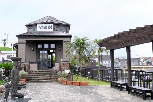 レトロな枕崎駅の風景