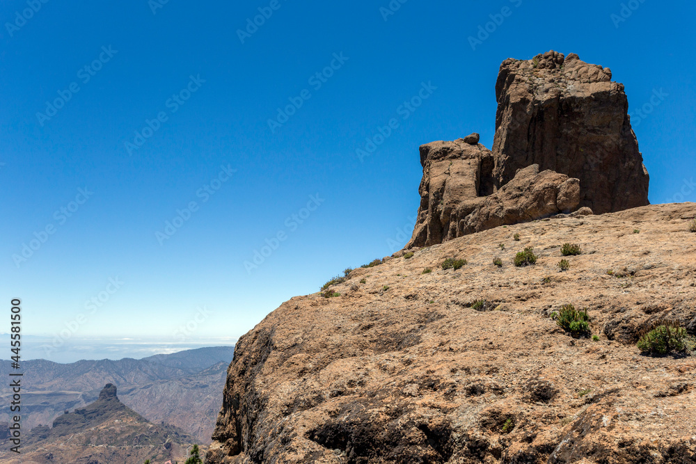 The Roque Nublo in Gran Canaria