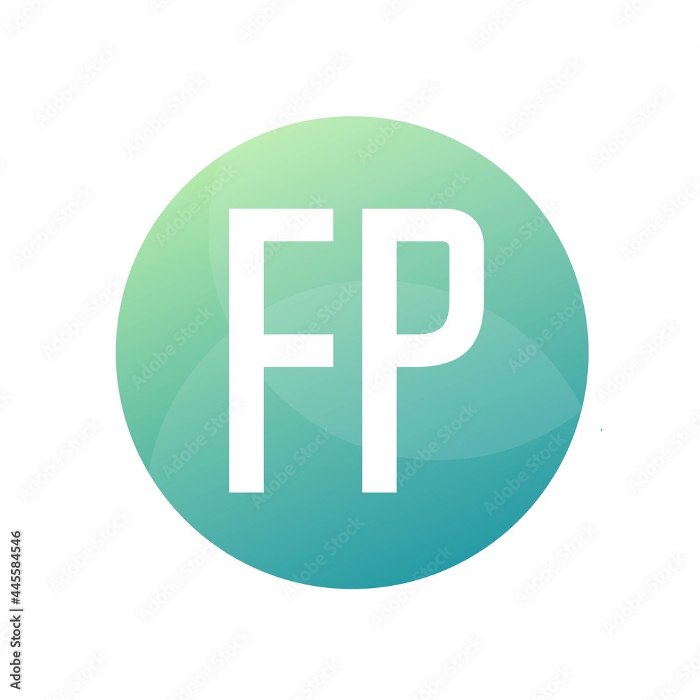 FP Letter Logo Design With Simple style FP Letter Logo Design With Simple style