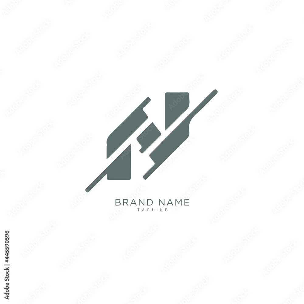 Alphabet letter Initial N, NN logo vector design, minimal, innovative, creative, symbol, sign, monogram, template, logotype, concept, branding for premium business typeface, startup, company etc. Alphabet letter Initial N, NN logo vector design, minimal, innovative, creative, symbol, sign, monogram, template, logotype, concept, branding for premium business typeface, startup, company etc.