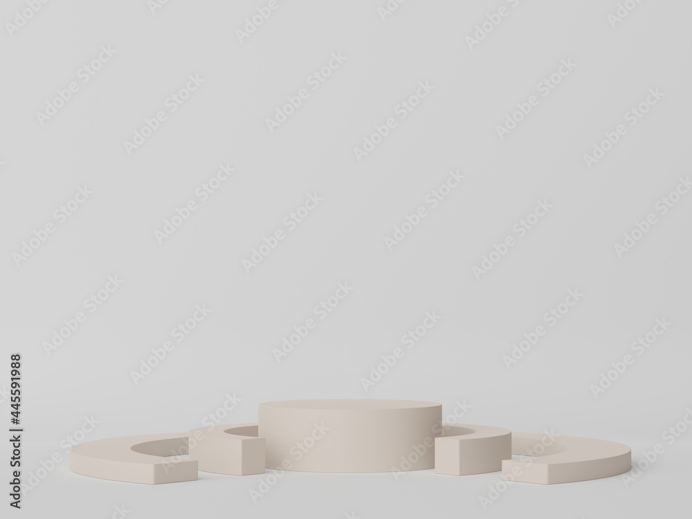 3d render of minimal display podium design for mock up and product presentation. Pedestal stage with pastel color scene. Trendy design for mock up and web banner. 3d render of minimal display podium design for mock up and product presentation. Pedestal stage with pastel color scene. Trendy design for mock up and web banner.