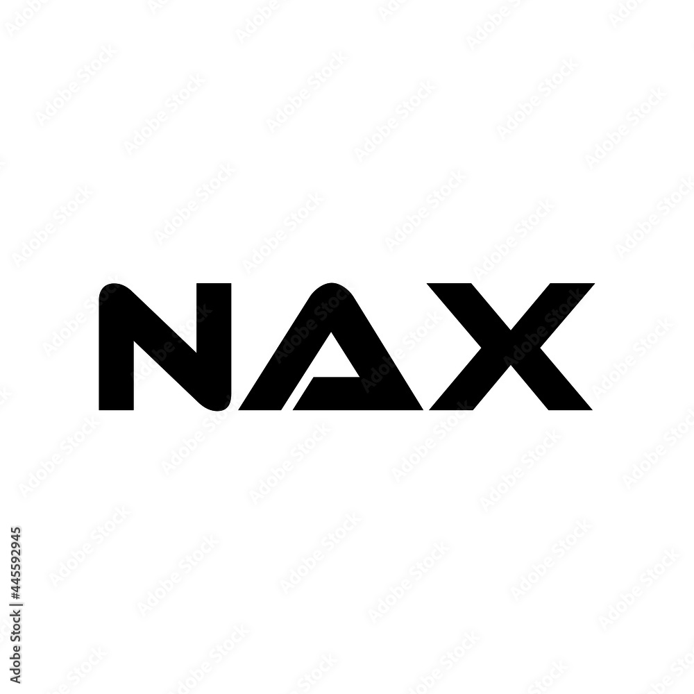 NAX letter logo design with white background in illustrator, vector logo modern alphabet font overlap style. calligraphy designs for logo, Poster, Invitation, etc. NAX letter logo design with white background in illustrator, vector logo modern alphabet font overlap style. calligraphy designs for logo, Poster, Invitation, etc.