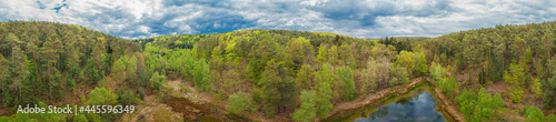 360° above the Ungeheuersee in the palatinate forest