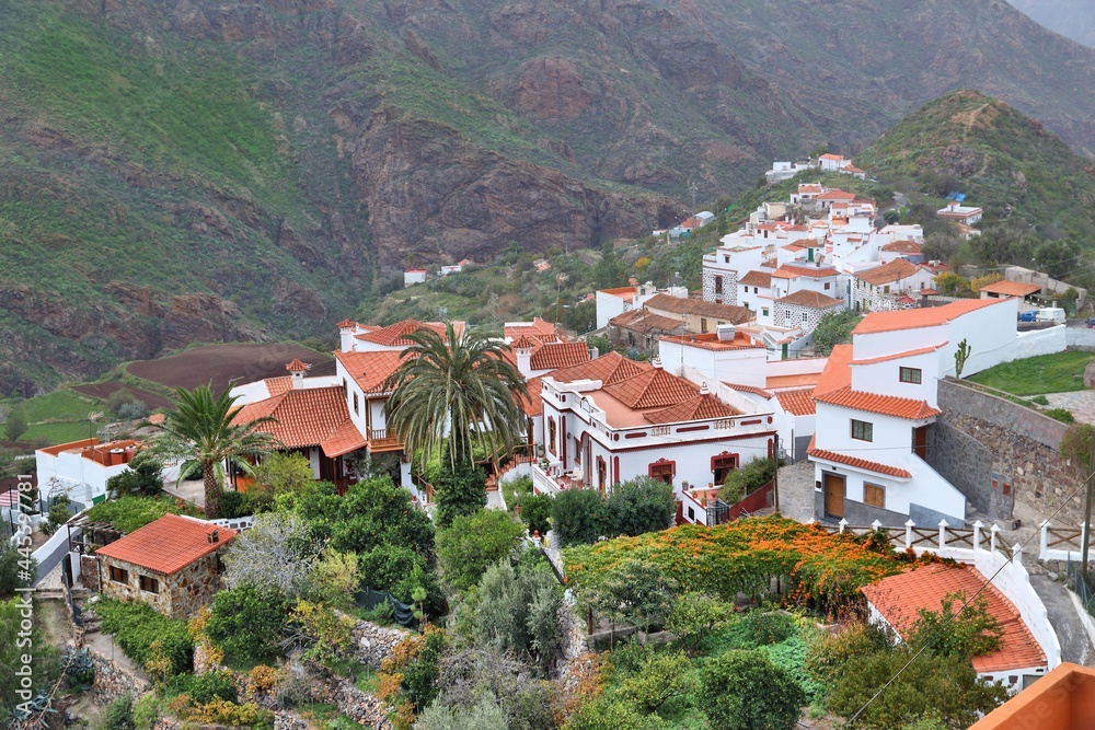 Tejeda village in Gran Canaria