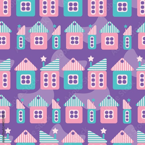 houses pattern