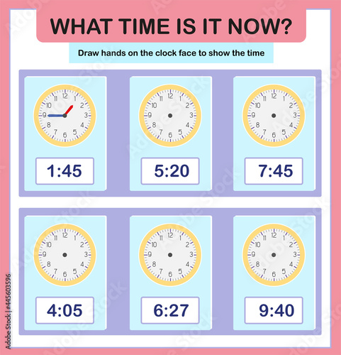 Time worksheet practice print page.