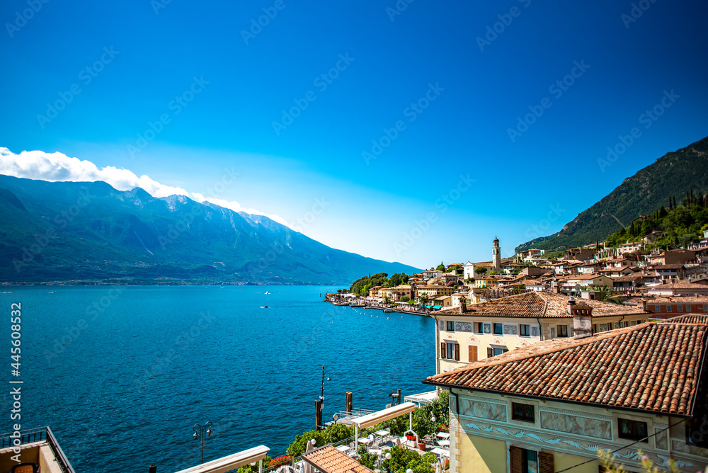 Italienische Kleinstadt nahe dem Gardasee.