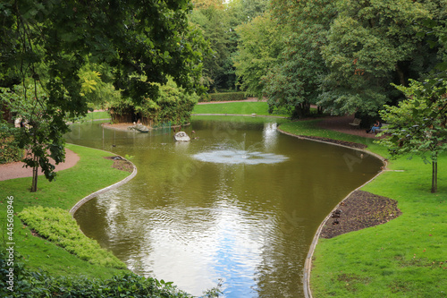 Vendée - Luçon - Jardin public Dumaine - Lac