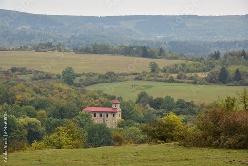 Ruin of the Assumption of the Virgin Mary’s Church in Svatobor photo