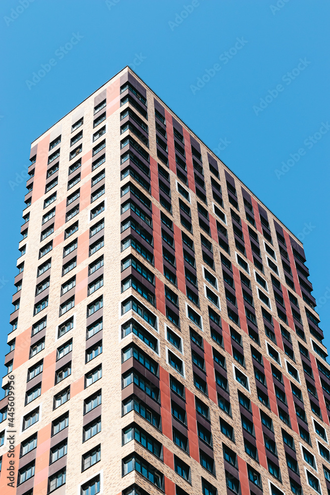 Modern high-rise building