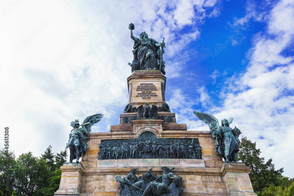 Wonderful  pamorama with Germania Monument.