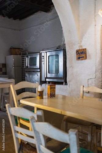 Old Wood Bakery in Mykonos, Greece