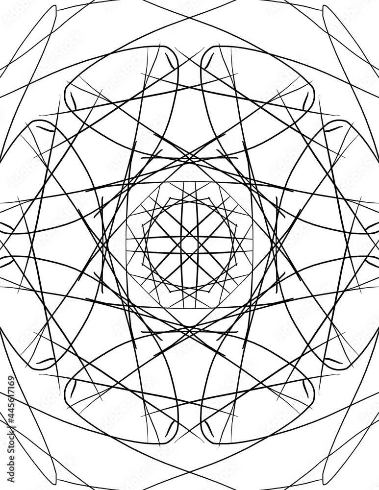 Fototapeta premium Symmetrical Abstract Design