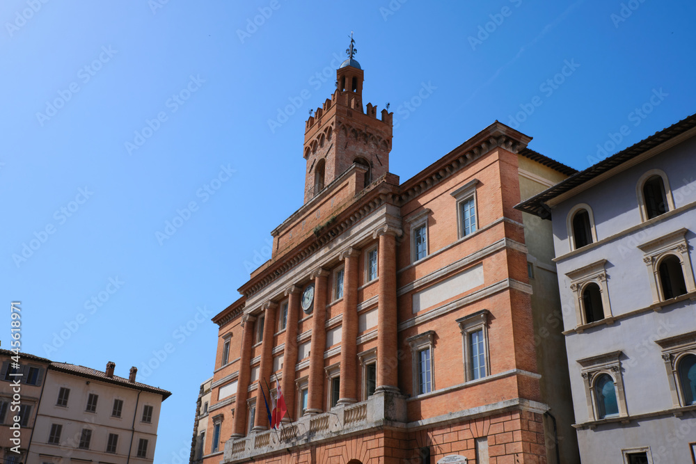 palazzo trinci in the historic center of foligno umbria