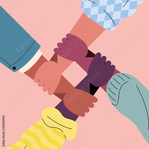 hands differents races