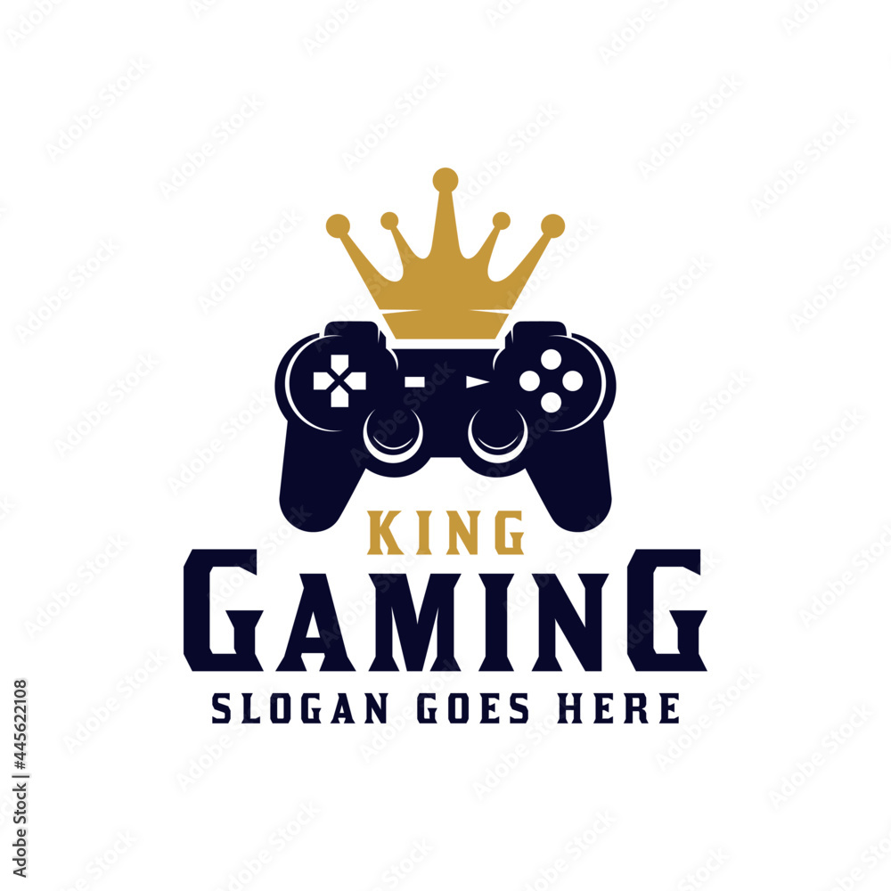 Gaming Logo Gamer Vector Design Images, Pro Gamer Gaming Logo