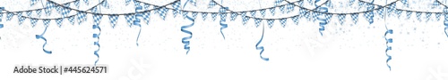 Oktoberfest garlands, streamers and confetti