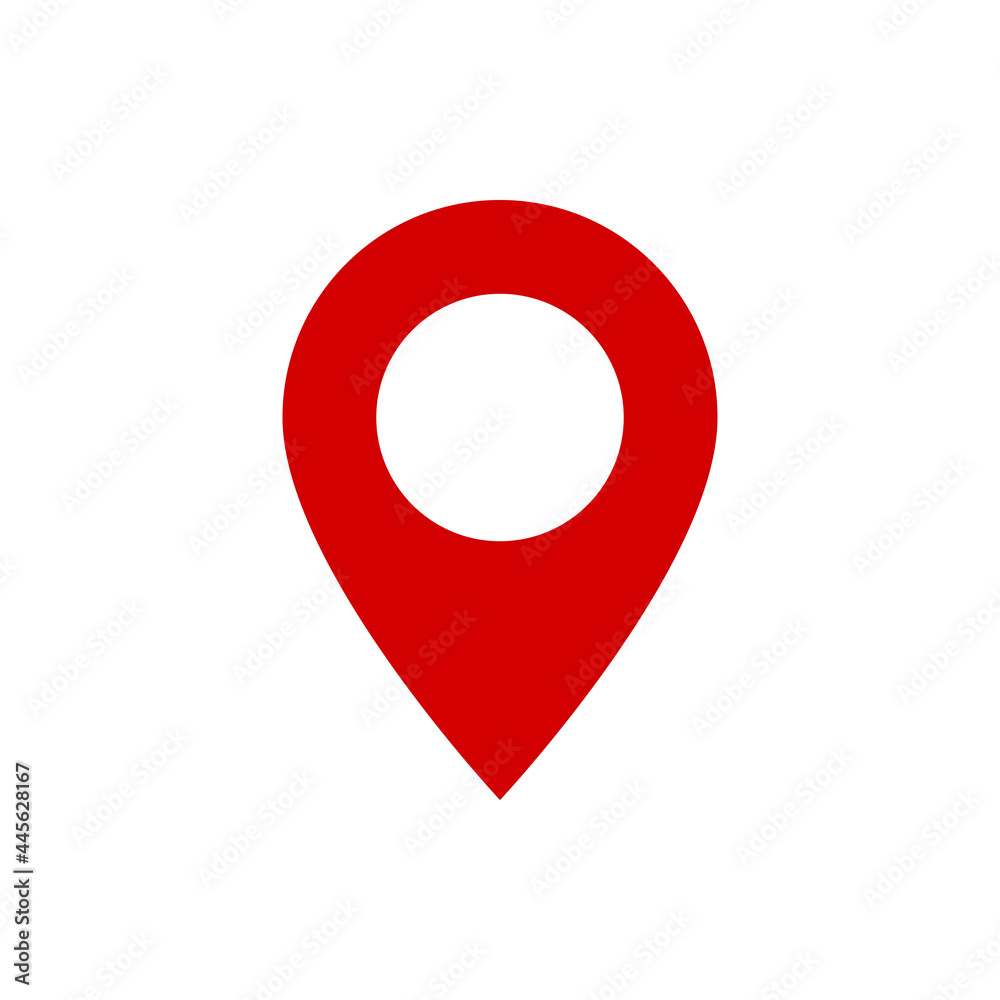 Red location icon Red location icon