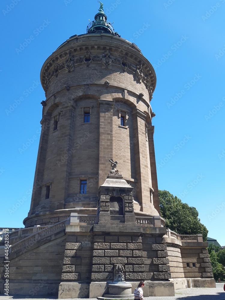 Wasserturm von Mannheim in Deutschland