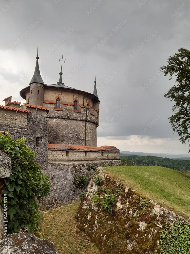 Schloss Lichtenstein in Deutschland im Bundesland Baden Württemberg.