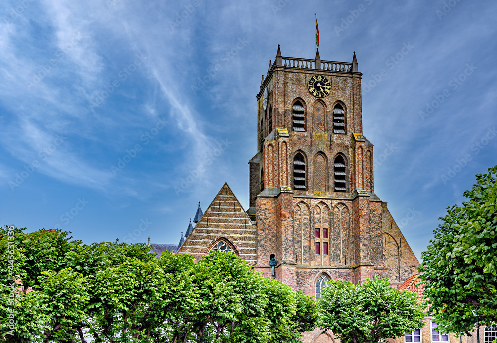 Geertruidskerk (1300) Geertruidenberg, Noord-Brabant province, The Netherlands