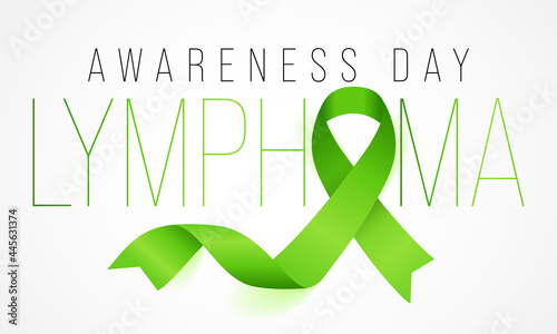 World Lymphoma awareness day is observed every year on September 15, it is a cancer of the lymphatic system, which is part of the body's germ fighting network. Vector illustration