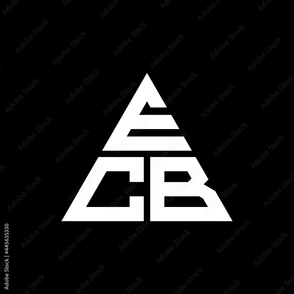 ECB triangle letter logo design with triangle shape. ECB triangle logo design monogram. ECB triangle vector logo template with red color. ECB triangular logo Simple, Elegant, and Luxurious Logo. ECB ECB triangle letter logo design with triangle shape. ECB triangle logo design monogram. ECB triangle vector logo template with red color. ECB triangular logo Simple, Elegant, and Luxurious Logo. ECB
