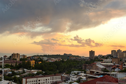 Закат над Ереваном © Santa Klauss