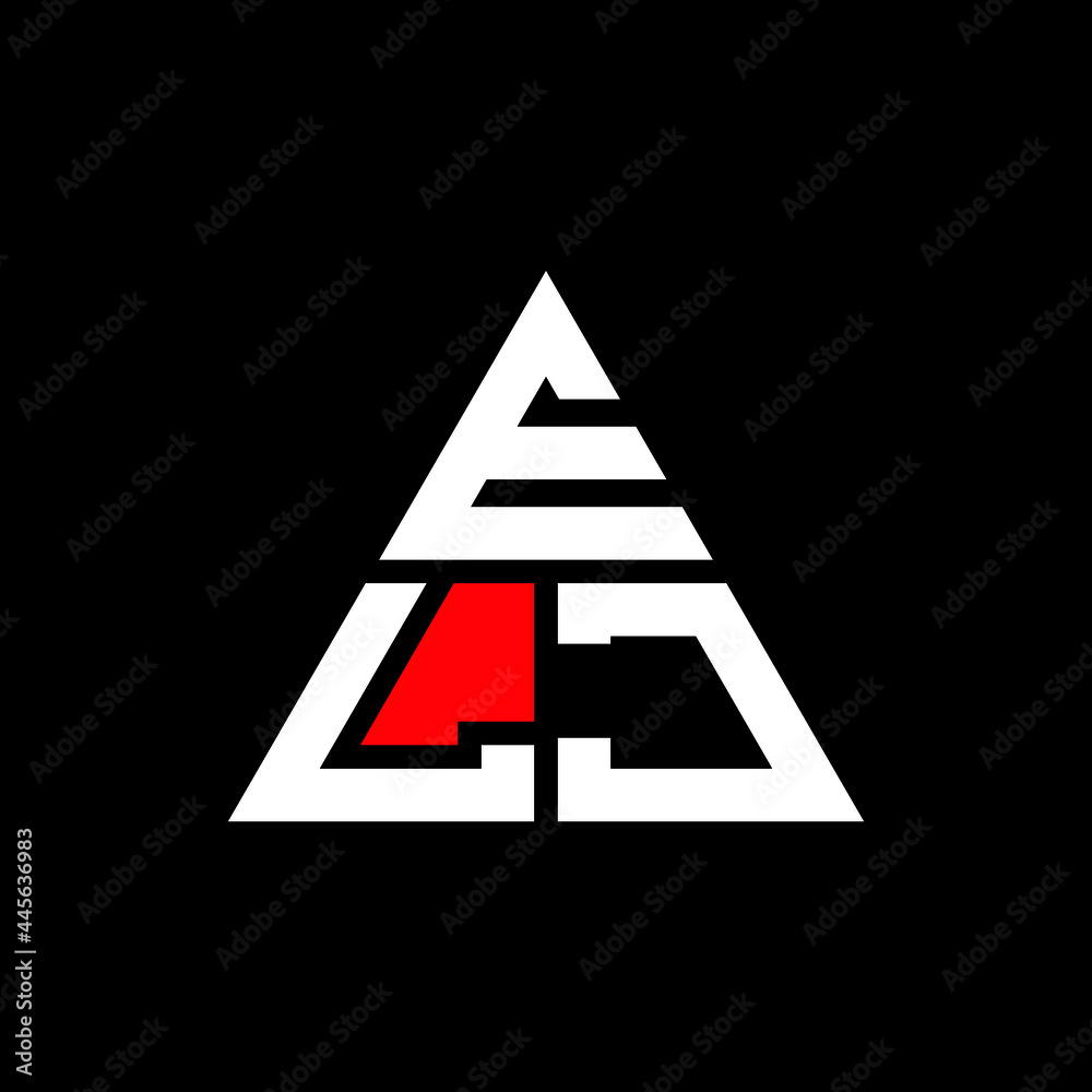 ELJ triangle letter logo design with triangle shape. ELJ triangle logo design monogram. ELJ triangle vector logo template with red color. ELJ triangular logo Simple, Elegant, and Luxurious Logo. ELJ ELJ triangle letter logo design with triangle shape. ELJ triangle logo design monogram. ELJ triangle vector logo template with red color. ELJ triangular logo Simple, Elegant, and Luxurious Logo. ELJ