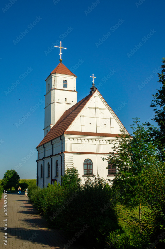 Old medieval church of the 17th century in Romanesque architecture Old medieval church of the 17th century in Romanesque architecture