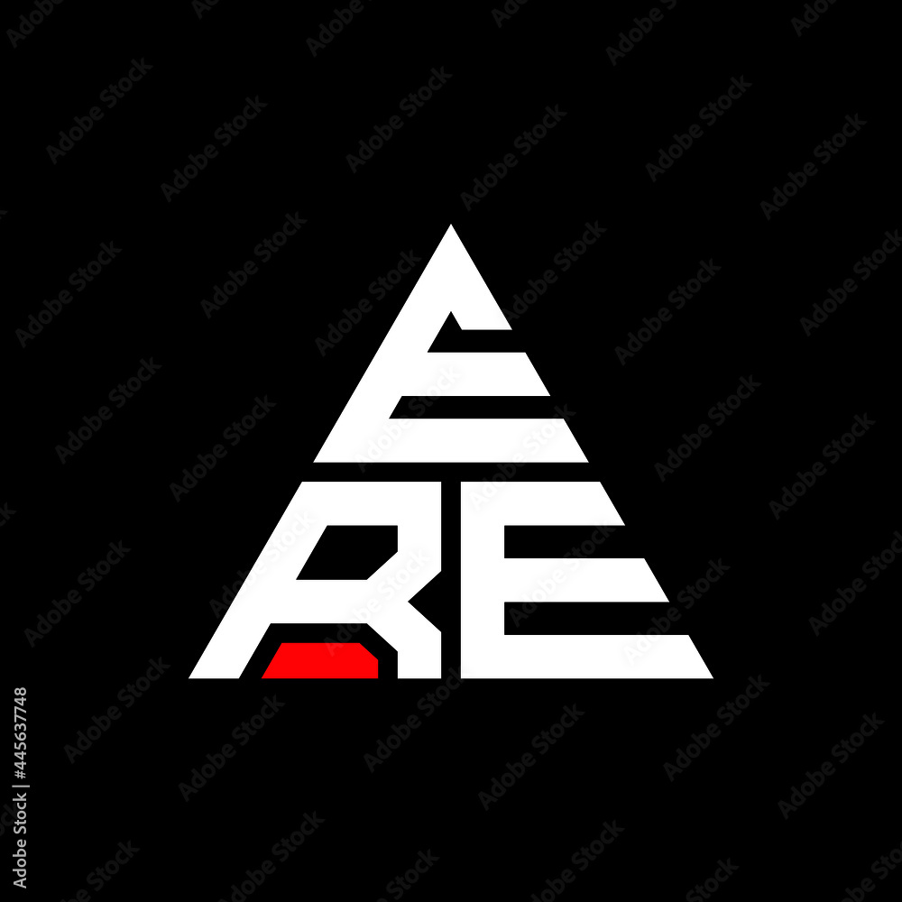 ERE triangle letter logo design with triangle shape. ERE triangle logo design monogram. ERE triangle vector logo template with red color. ERE triangular logo Simple, Elegant, and Luxurious Logo. ERE ERE triangle letter logo design with triangle shape. ERE triangle logo design monogram. ERE triangle vector logo template with red color. ERE triangular logo Simple, Elegant, and Luxurious Logo. ERE