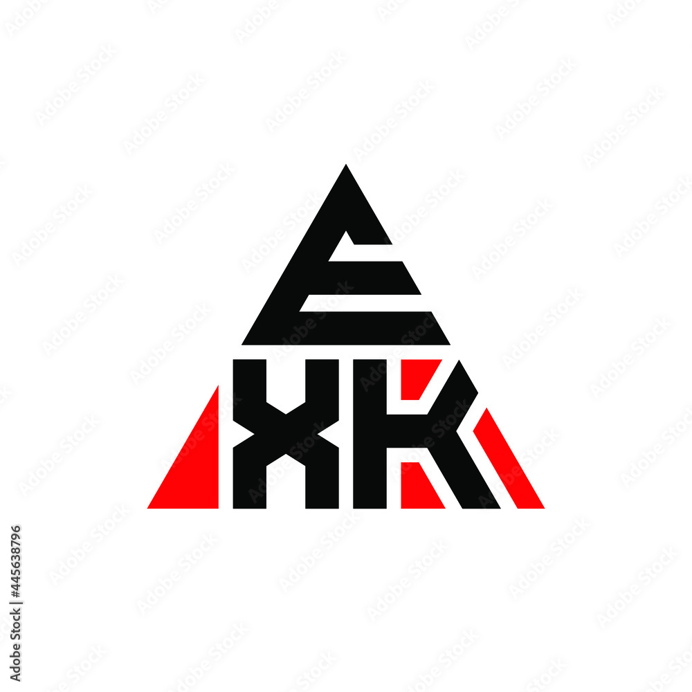 EXK triangle letter logo design with triangle shape. EXK triangle logo design monogram. EXK triangle vector logo template with red color. EXK triangular logo Simple, Elegant, and Luxurious Logo. EXK EXK triangle letter logo design with triangle shape. EXK triangle logo design monogram. EXK triangle vector logo template with red color. EXK triangular logo Simple, Elegant, and Luxurious Logo. EXK