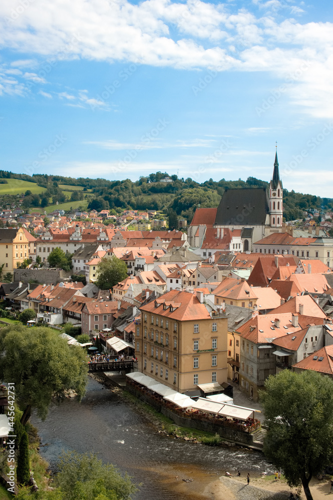 View of Český Krumlov, Czech Republic