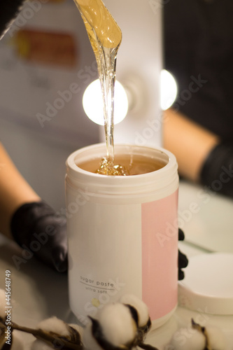 sugar, sugaring, beauty, beauty, depilation, hair, removal, legs, hands, bikini, summer, girl, care, procedure, master, salon, aesthetics