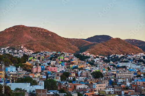 panoramic view of Guanajuato
