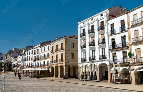 Architecture of Caceres in Spain © Leonid Andronov